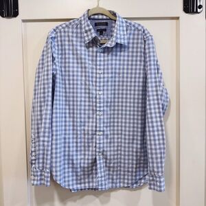 Blue Checkered Men's Shirt
